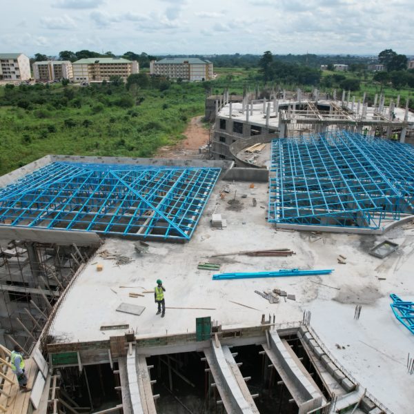 Ongoing KNUST Teaching Hospital Trusses